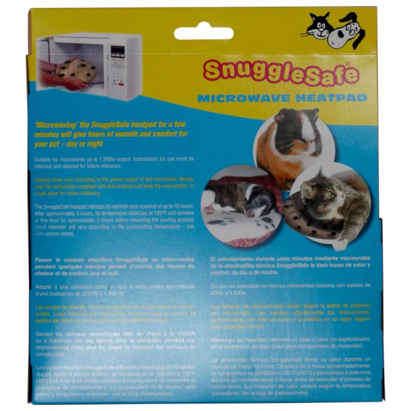 Snugglesafe The 'Original' Snugglesafe Microwave Heating Pad Disc Microwavable Heated