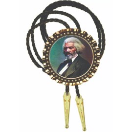 Neckties clothing accessories photo art custom made bolos Frederick Douglas Art Bolo Tie Men's Accessory Neckties Men Wear Gift