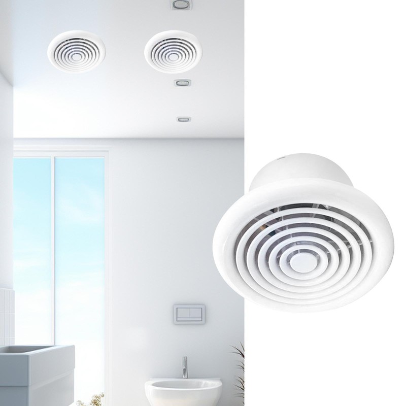 STARTIST Ventilation Fan Air Vent Round Silent Waterproof Durable Extractor