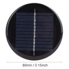 Solar Replacement Top, Round Solar Panel, 4 Pieces 6 V