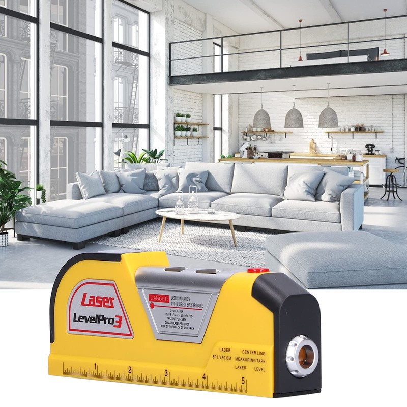 HEEPDD Laser Distance Meter, Infrared Level Measuring Ruler Digital Measure