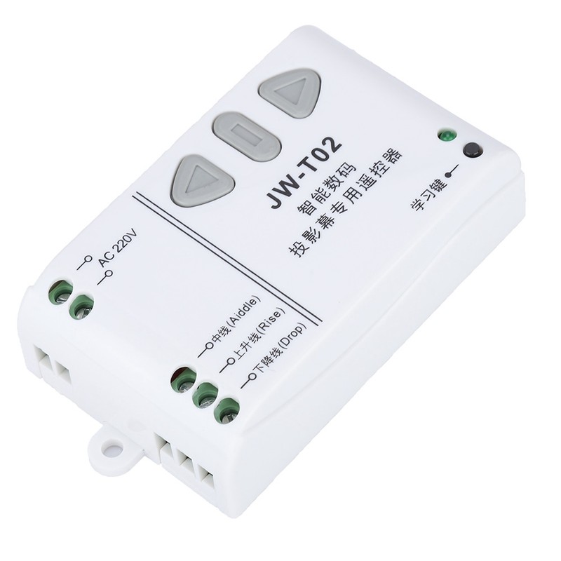 Projection Screen Wireless Remote Control Switch Up Down Reversing Controller(433Mhz)