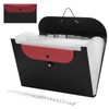 Uquelic A4 Document Folder, Expanding Folder with 13 Compartments, Folder