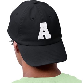 Unisex Boys Girls Baseball Cap Hat Cap A-Z Alphabet Morefaz (TM)