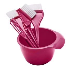 IWOWHERO 1 Set Hair Coloring Kit with Hair Color Bowl Stirrer Brushes for Easy Mixing Durable Material