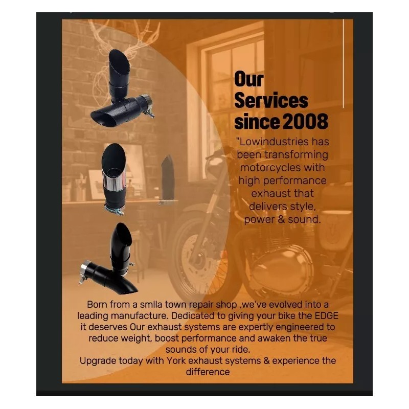 YORK EXHAUST HONDA CBR 600/600F/F3/F4
