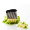 triangle Crinkle Cutter - Ultra-Sharp Stainless Steel - Creates Julienne