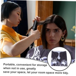 Outanaya Hair Cutting Cape for Adults Barber Cape Lightweight and Comfortable for Salon Home Use and Easy to Clean for Hairdressers and Stylists