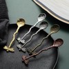 Retro Dragonfly Stainless Steel Coffee Spoon, Dessert Teaspoon, Creative Kitchen