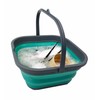 SAMMART 5.5L Set of 2 Collapsible Square Handy Bucket/Foldable SquareWater