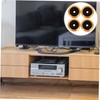 LABRIMP 4pcs Vibration Speaker Isolation Feet Pads for Amplifiers and