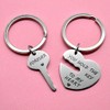 You Hold The Key to My Heart Forever Couple Keychains