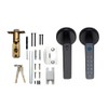 Swokely Smart Fingerprint Door Lock with Handle, 4 in 1