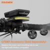 RAVEMEN FR160 Compatible with Garmin/iGPSPORT/COOSPO Cycling Computer, IPX6 Waterproof Auxiliary