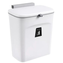 Simplehuman Rectangular Stainless Steel Kitchen Trash Can - Color: White L