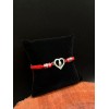 trend Our Lady Of Guadalupe Heart Red String Bead Adjustable
