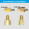 FHTDW R410A Adapter for Mini Split System, 5/16 Female 1/4