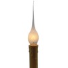 Creative Hobbies 7 Inch Electric Rustic Country Candle Lamp with