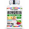 Purely Organics bisglicinato de hierro con vitamina C, 90 cápsulas