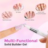 Eudaicful Solid Builder Nail Gel Rhinestone Glue for Nails, Clear