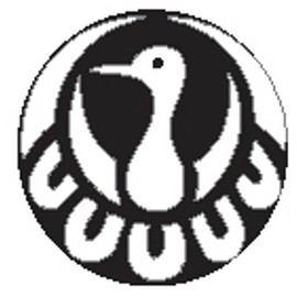Small Round Premium Block Stamp, Bird | STM-160.13