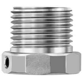 HAowosi Lathe Headstock Spindle Adapter,Converts 1"x8 TPI to 1-1/2-8 TPI for Woodworking Lathe