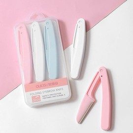 [Lungs_61] 3-Piece Set Eyebrow Razor Eyebrow Trimmer Eyebrow Trimmer (45475616) / [룽스_61]3개세트 눈썹칼 눈썹정리기 눈썹정리기 (45475616)
