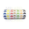 Set of 7 Rolls - Day Dot Food Stickers -