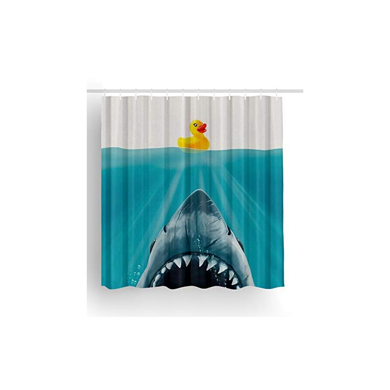 Jagfhhs Save Ducky Custom Shower Curtain Decoration 72 x 72
