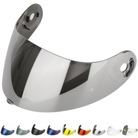 Everalo Compatible with Xlite 802rr Visor - x803 - x802 - x802r - x702 - x661 - x603 - xsf 02 - Helmet Visor Nolan Compatible Pinlock Ready (Mirrored)
