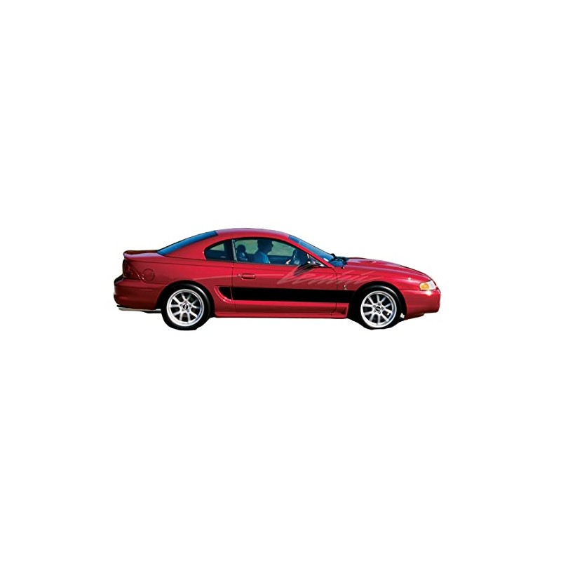 Side Racing Stripe Vinyl Graphics - 1994-1998 GT Compatible with