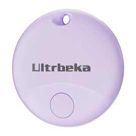 Tag 1 Pack Air Tracker Work with Find My (iOS only), Item Locator Tag, Waterproof Mini Trackers for Bags, Luggage, Package -Purple