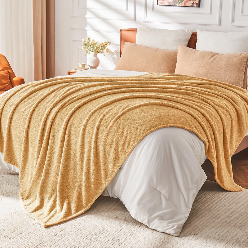 EMME Fluffy Soft Fleece Blanket Throw Size 130 x 150cm