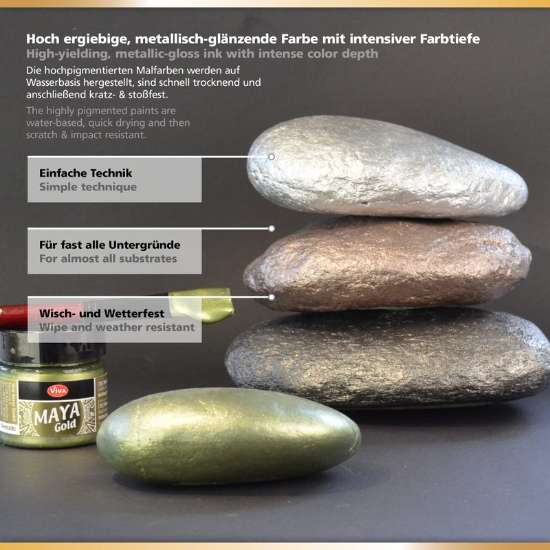 Viva Decor® ️ Maya Gold, 250 ml, Gold