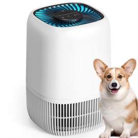 True HEPA Purifier with Aroma, Sleep Mode, Timer, for Home, Office, Bedroom, 6.69 x 6.69 x 9.84