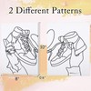 VOCHIC 2 Pack Couples Paint Party Kits Pre Drawn Canvas