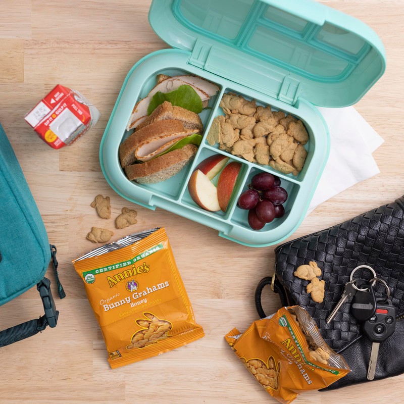 Annie's Organic Bunny Grahams Snack, Honey, 1.25 Oz, 100 Count