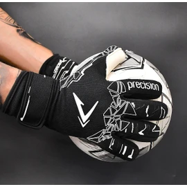 ​​Precision Fusion X Pro Lite Giga Professional Football Adult's Goalkeeper Gloves, Black, 10.5