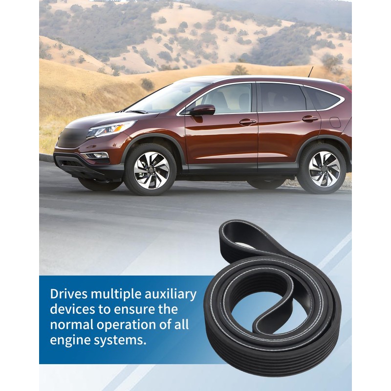 1070565 Serpentine Belt Fit for Honda Civic 2016-2020 Fit for