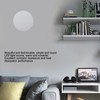 Wall Light Round Shape Aluminum Alloy 3 Beams Modern Wall