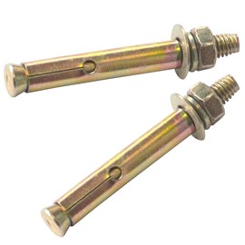 25 PCS M6*60mm Expansion Bolts,Hex Bolt Sleeve,Concrete Anchor (M6*60mm, 25)