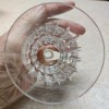 W. M. Dalton French Lead Crystal Wine Glasses Unit No