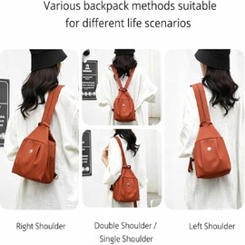 Premium 3 in 1 Anti-Theft Travel Tote Bag, Waterproof 2-Way Commuter Bag, Large Capacity Convertible Backpack for Outdoors Unisex