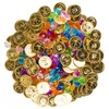 Super Z Outlet Pirate Plastic Gold Colored Coins Buried Treasure
