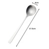 Tsubame Shinko Industries SUNAO Soup Spoon, 6.6 inches (168 mm),