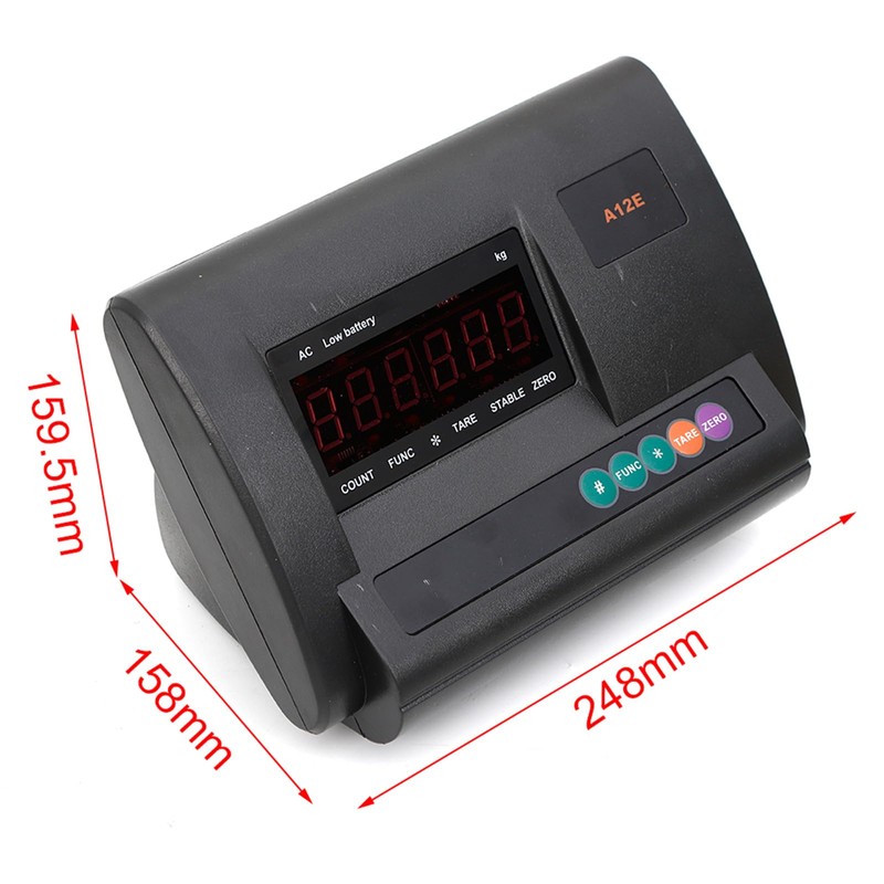LIYUANJUN Livestock Scale Kit, 5000LBS High Precision Indicator Floor Scale