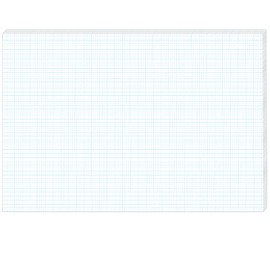 Yiaoyinnz 25 Sheets Large Graph Paper 24 x 36 Inch Graph Paper Pad 1inch and 1/4inch ruled grid paper Giant Grid Paper Sheet Blueprint Drafting Pad for Engineering Architect Designer Mathematician