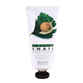 Jigott Real Moisture Snail Hand Cream 100ml/3.38fl.oz - Excellent Hydration Hand Cream (Snail)