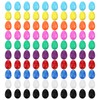 100 Pcs Plastic Egg Shakers, Musical Maracas Percussion Instruments Easter
