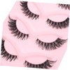 Baluue 5 Pairs Fake Lash Strip Set Half Lashes Extensions